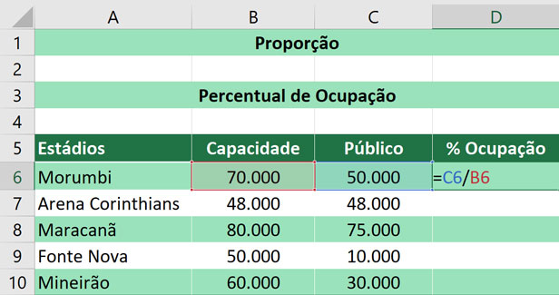 Fórmula para Calcular a Diferença Entre Dois Valores