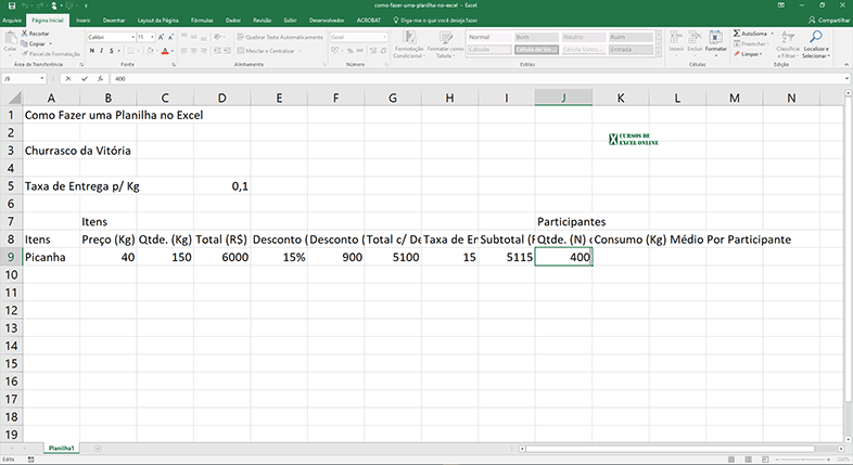 Olha a quantidade de participantes