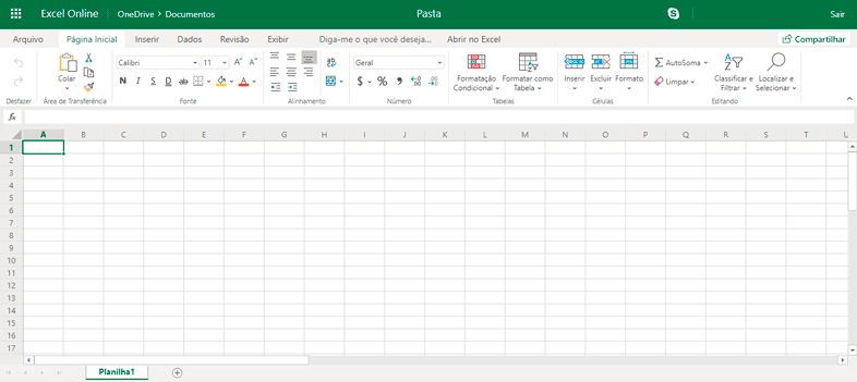 Excel Online Grátis