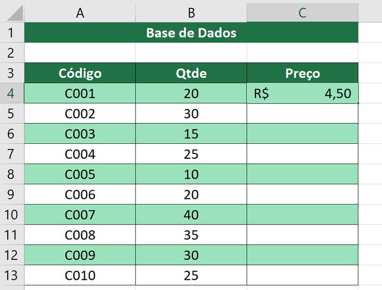 Procv Entre Duas Planilhas - Resultado